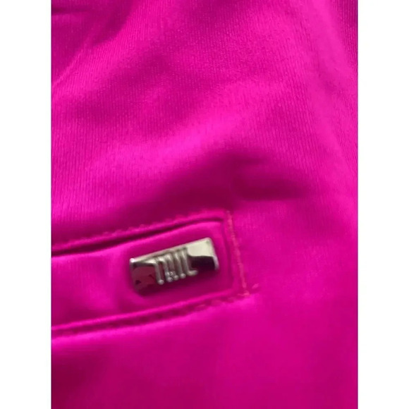 Tail White Label Womens Pink Flat Front Zipper Pocket Athletic Skirt Size Medium - Picture 6 of 7